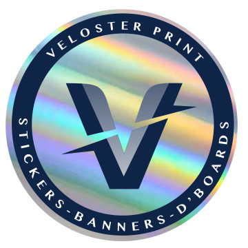 Stickers Holographic 100 2x2